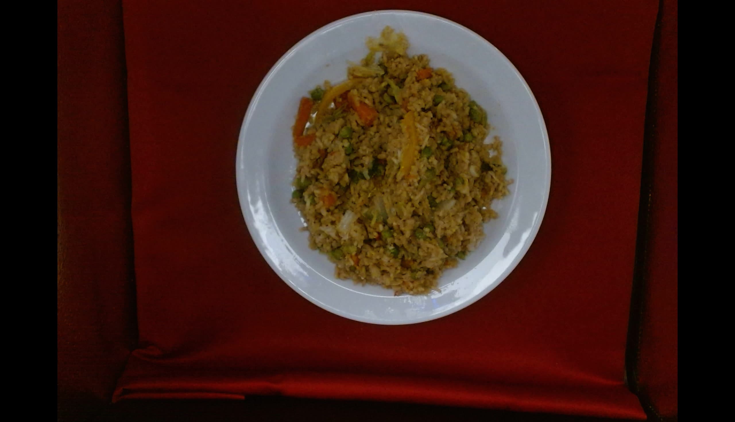 Smažená rýže se zeleninou po asijsku